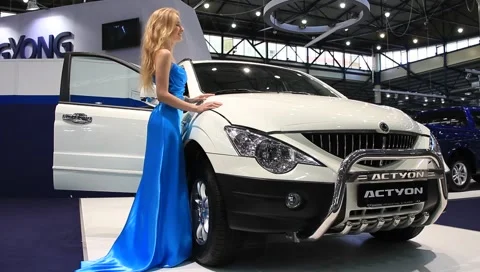 Motor show Video stock 5503139
