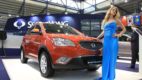 Motor show Stock Footage 5503145