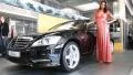 Motor show. Mercedes-Benz S-class HD Footage