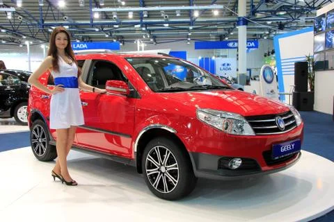 Motor show 스톡 사진
