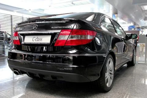 Motor show Stockfoto's