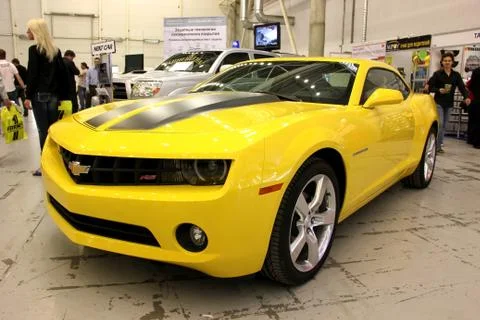 Motor show Stockfoto's