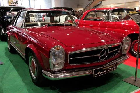 Motor show Stockfoto's