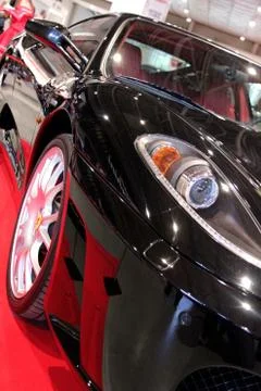 Motor show 스톡 사진