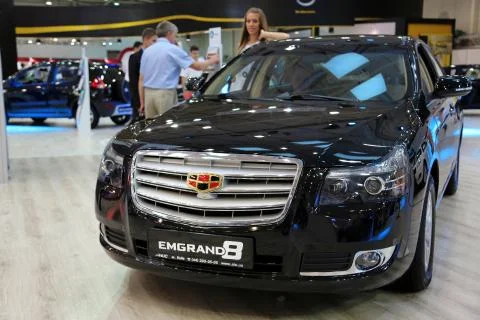Motor show Stock Photos