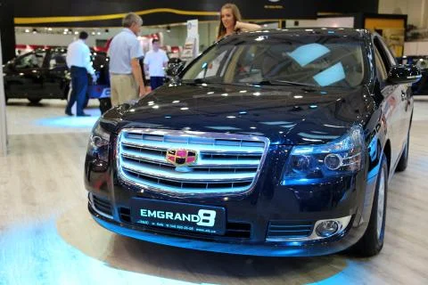 Motor show 库存照片