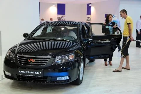 Motor show Stock-Fotos