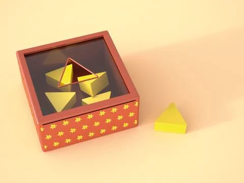 Motor skill toy 库存插图