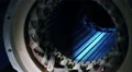 motor stator assembly with coil winding pan shot 4k or 4k+ Resolution