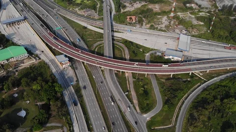 Motor way08633 Stock Footage 111147353