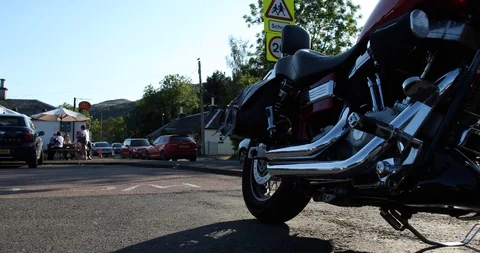 Motorbike Stock Footage 101347003