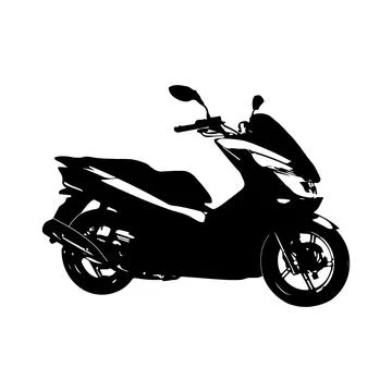 Motorbike icon Stock Illustration
