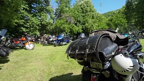 Motorbikes Stock Footage 277226092