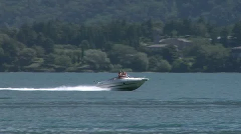 Motorboat 29 Stock Footage