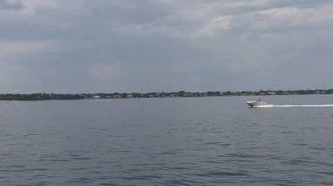 Motorboat Stock Footage 129545