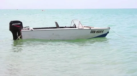Motorboat Stock Footage 8547405