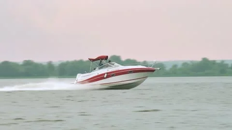Motorboat Stock Footage 20921092