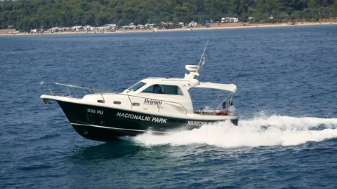 Motorboat Video stock 229875324