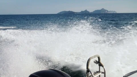 On a Motorboat Phi Phi Islands Slow Motion 스톡 동영상 83146207