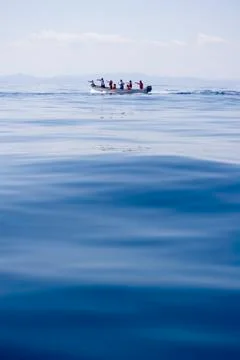 Motorboat Foto stock
