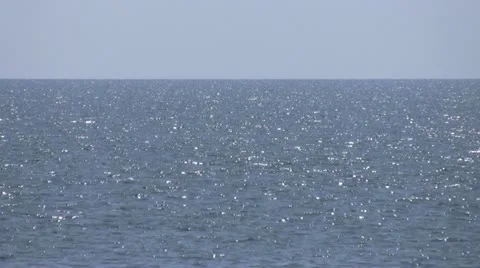 Motorboat sails on sea Video stock 10820795