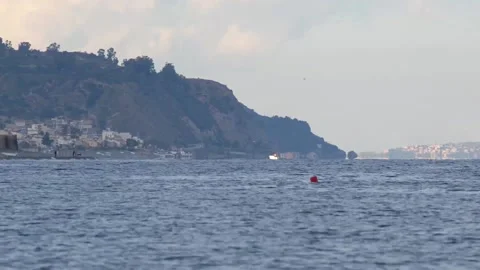A motorboat on shore Stock Footage 143454497