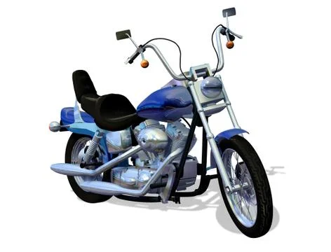 Motorcycle 2 Stock Illustration