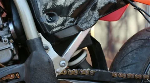 Motorcycle 5 Stock Footage 22017361