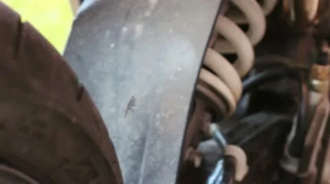 Motorcycle 6 Stock Footage 22017396