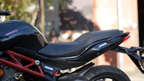 Motorcycle and its unit Stock Footage 101348079