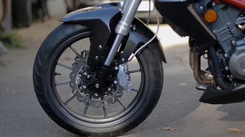 Motorcycle and its unit Stock Footage 101348121