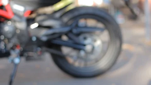 Motorcycle and its unit Stock Footage 101348129