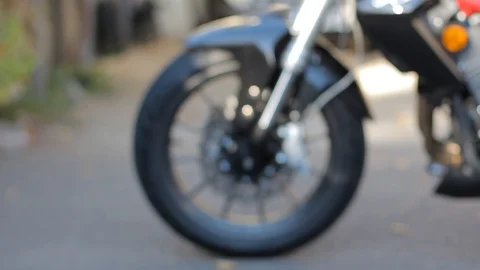 Motorcycle and its unit Stock Footage 101348135