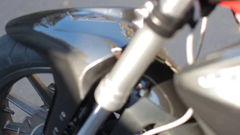 Motorcycle and its unit Stock Footage 101348184