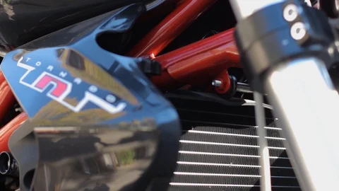 Motorcycle and its unit Stock Footage 101348201