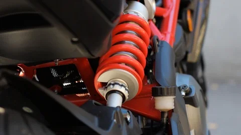 Motorcycle and its unit Stock Footage 101348247