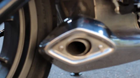 Motorcycle and its unit Stock Footage 101348250