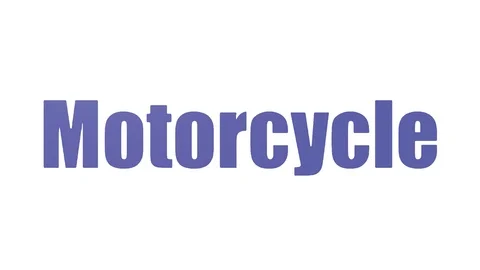 Motorcycle Animated Tag Cloud On White Background Stock Footage 107205407
