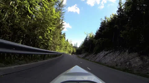 Motorcycle Backseat Back view Stock Footage 24710207