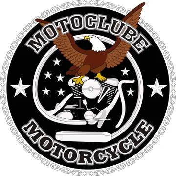 Motorcycle biker racing vector design Stock Illustration