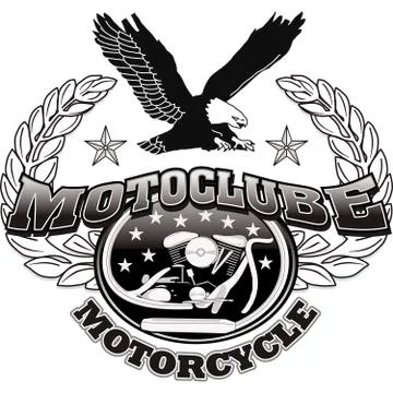 Motorcycle biker racing vector design Stock Illustration