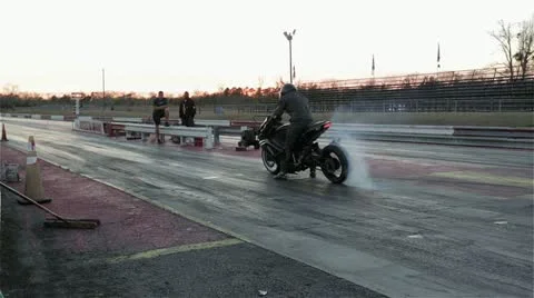 Motorcycle Burnout 스톡 동영상 20481045
