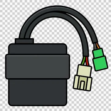 Motorcycle CDI イラスト素材