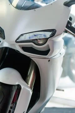 Motorcycle close up Stock Photos