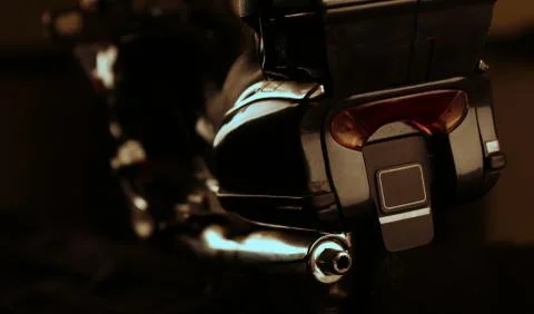 Motorcycle close up Stock Photos