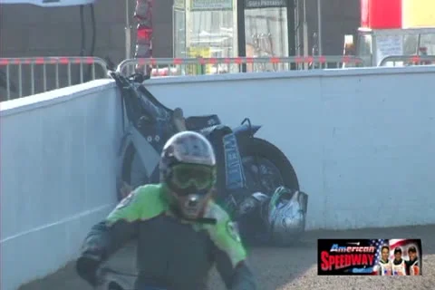 Motorcycle Crash Video stock 27128514