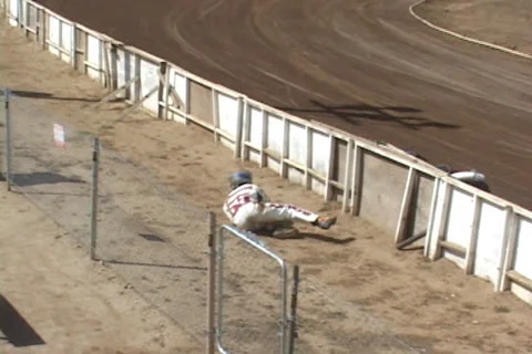 Motorcycle Crash Video stock 27128539