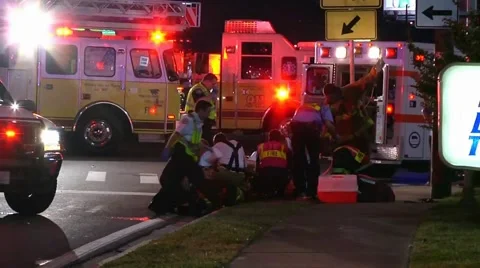 Motorcycle Crash PPFR#2 Stock Footage 938901