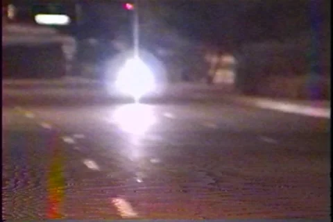 Motorcycle Crash on the street Stockbeeldmateriaal 7751604
