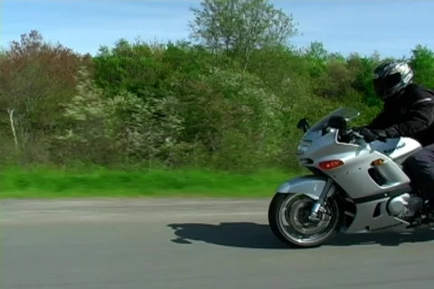 Motorcycle Cruising 2 Video stock 137178